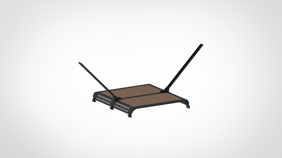 Beispiel auf unserem Doka Dachträger